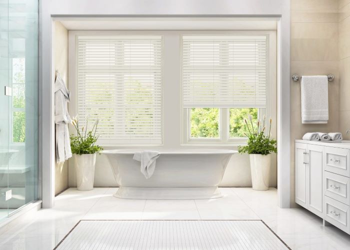 Shutters vs blinds: Wooden Blinds