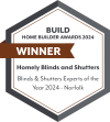 Blinds and Shutters Experts of the Year 2024 - Norfolk